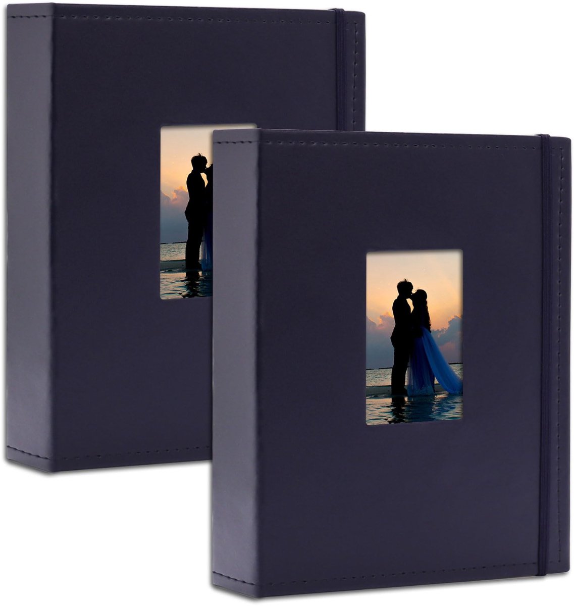 Smoakez - Fotoalbum - Polaroid Fotoalbum - 2x3 Compartimenten - Blauw - Geschikt voor Fujifilm Instax - Ideaal voor Kpop Photocards