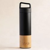 T-Bottle dubbelwandige theefles met filter- Charcoal Grey
