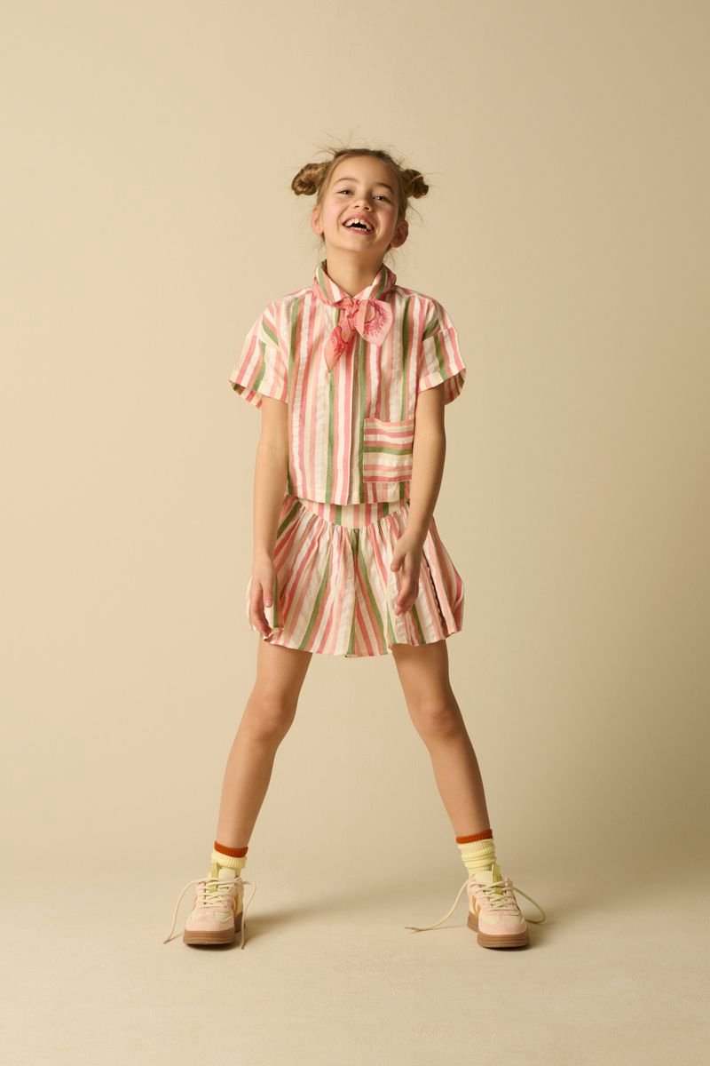 Sissy-Boy - Roze gestreepte blouse