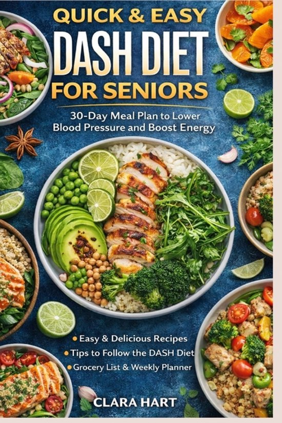 Dash Diet for Seniors- Quick & Easy DASH Diet for Seniors - cover