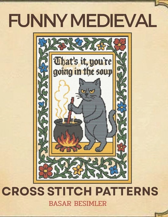 Funny Medieval Cross Stitch Patterns - cover