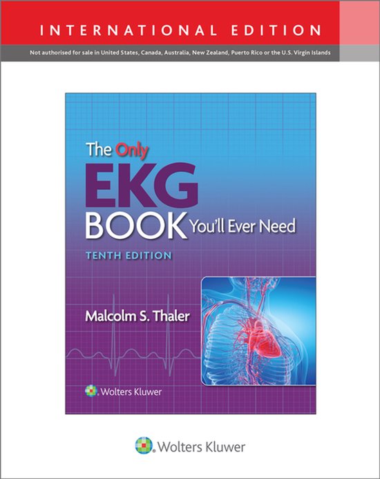 The Only EKG Book You'll Ever Need - cover