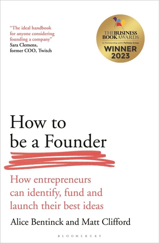 How to Be a Founder - cover