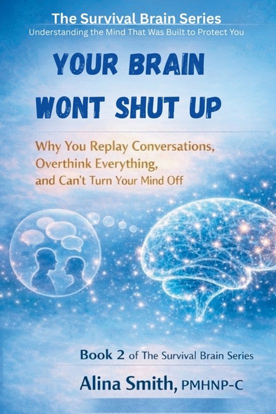 The Survival Brain- Your Brain Won't Shut Up - cover