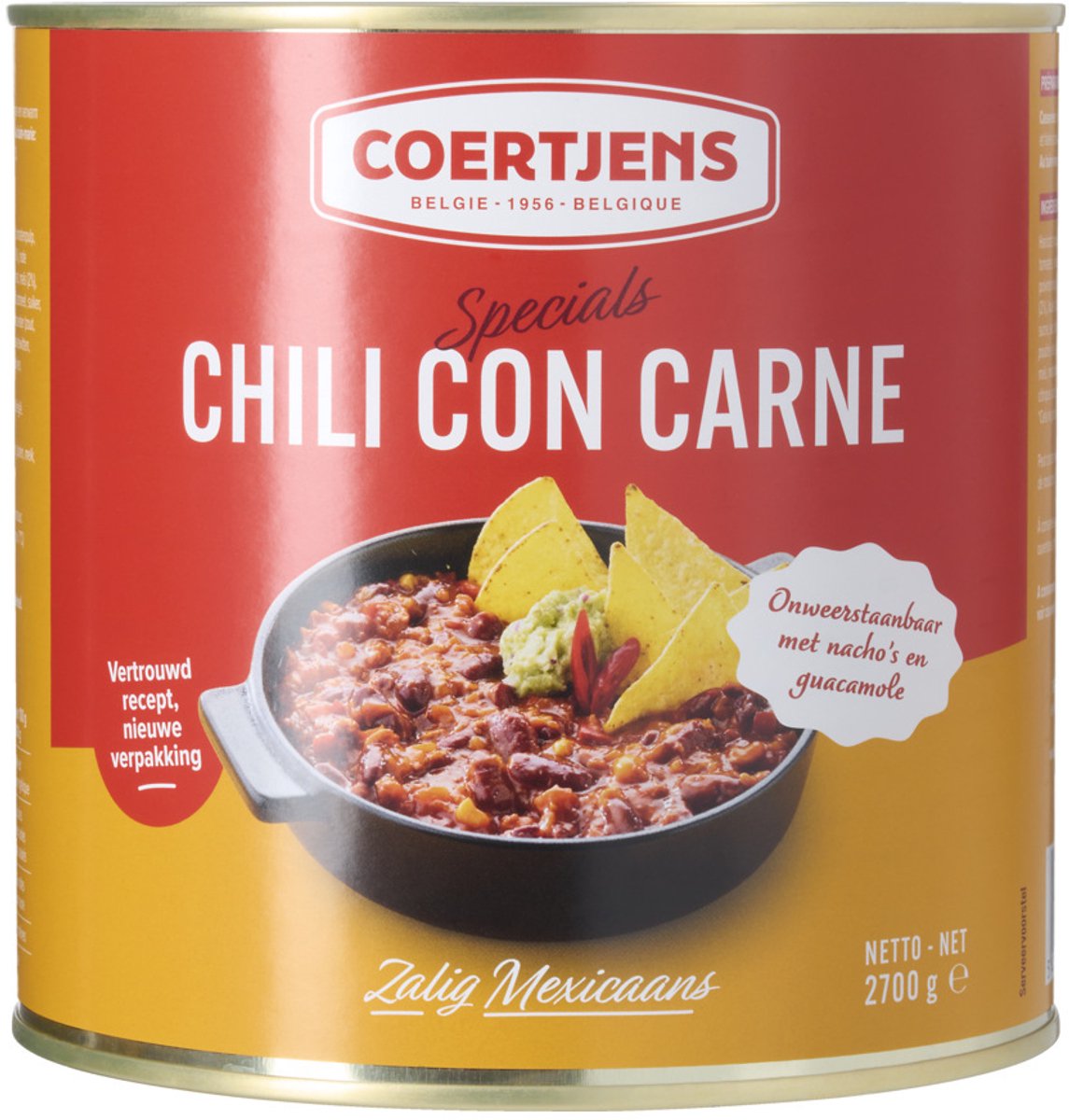 Coertjens | Chili Con Carne | 2.7 kg