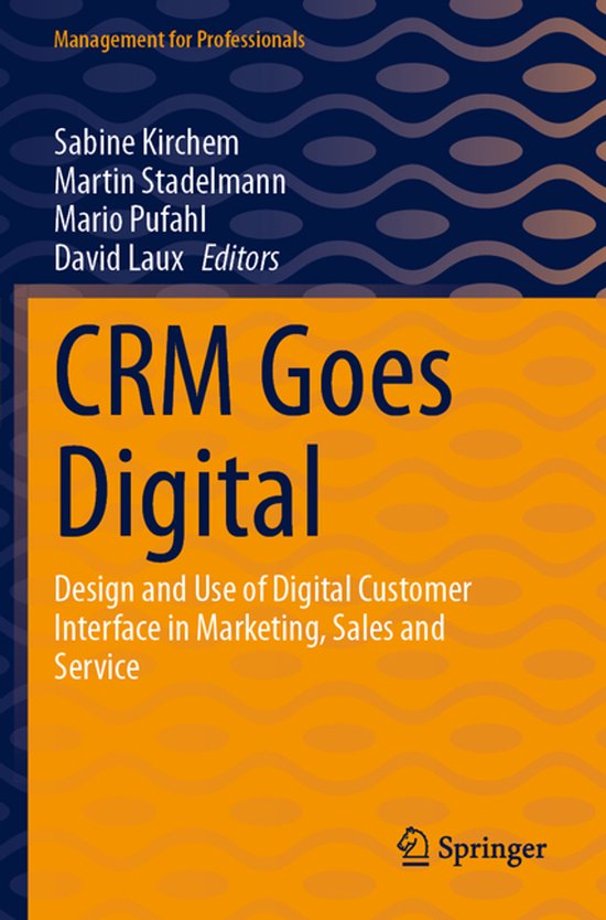Management for Professionals- CRM Goes Digital - cover