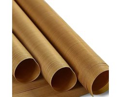 3 Pièces 40x50cm Feuille de Téflon PTFE pour Presse à Chaud, Papier Cuisson Réutilisable Résistant à la Chaleur pour Repassage, Vinyle, Sublimation et Projets Créatifs