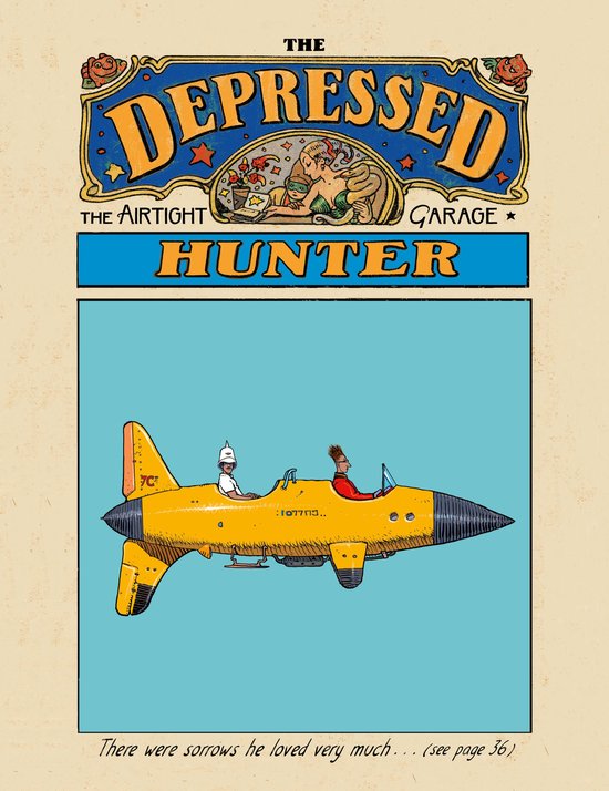 Moebius Library - Moebius Library: The Depressed Hunter - cover