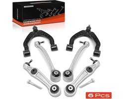 Frankberg Kit de 6 bras de suspension Essieu avant supérieur pour Tesla Model S 5YJS
