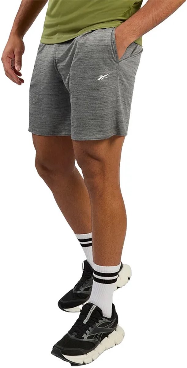 Reebok Korte Broek Regular Man Grijs