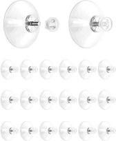DIYexpert® 4 x ventouses 30 mm avec Filetage M4x10mm avec écrous moletés Transparent DIYexpert® 4 x ventouses 30 mm avec Filetage M4x10mm avec écrous moletés Transparent