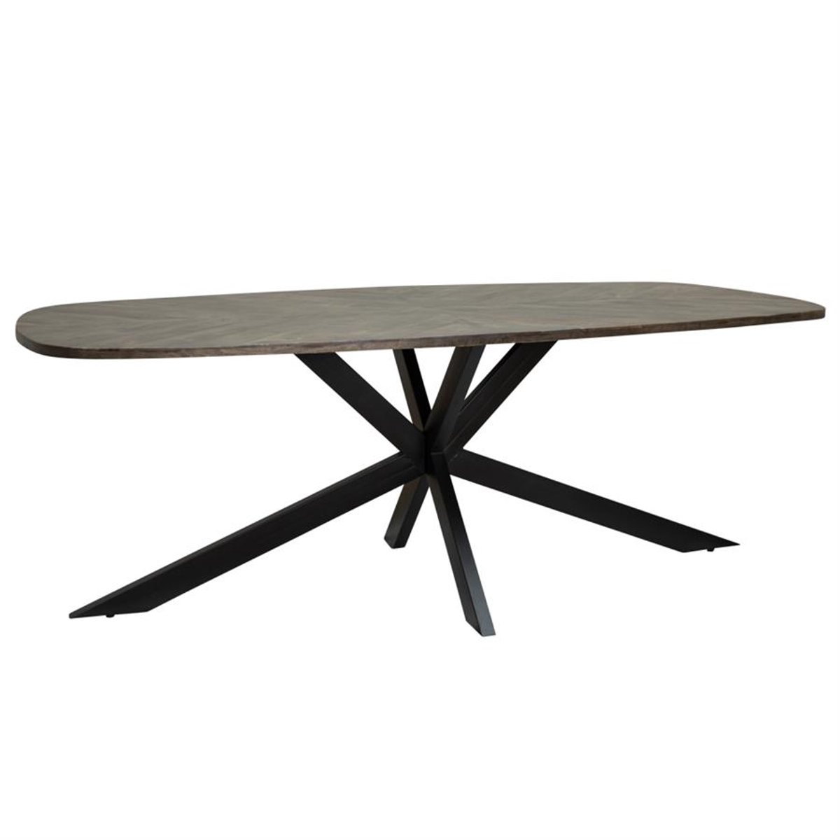 Tower Living Eettafel Silvi - Rechthoek Bruin Hout - 180x100x78cm