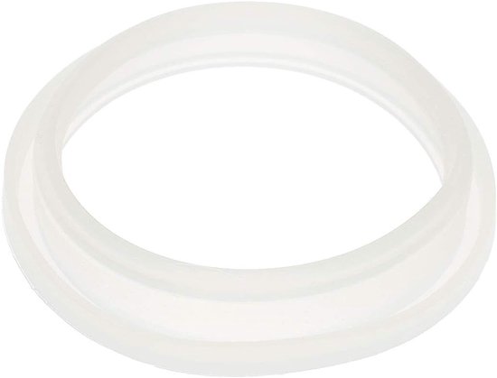 Set van 10 afdichtringen, siliconen ring, glazen flessen, thermosflessen, deksel, afdichtring, 3,5 cm, gegarandeerd lekvrij, wit, 3,5 cm van Merkloos — afbeelding 3