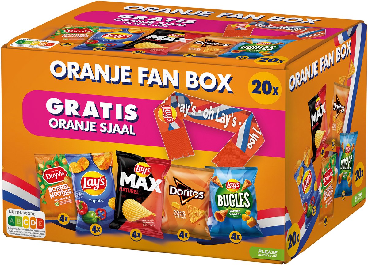 Lay's Oranje Fan Box 2