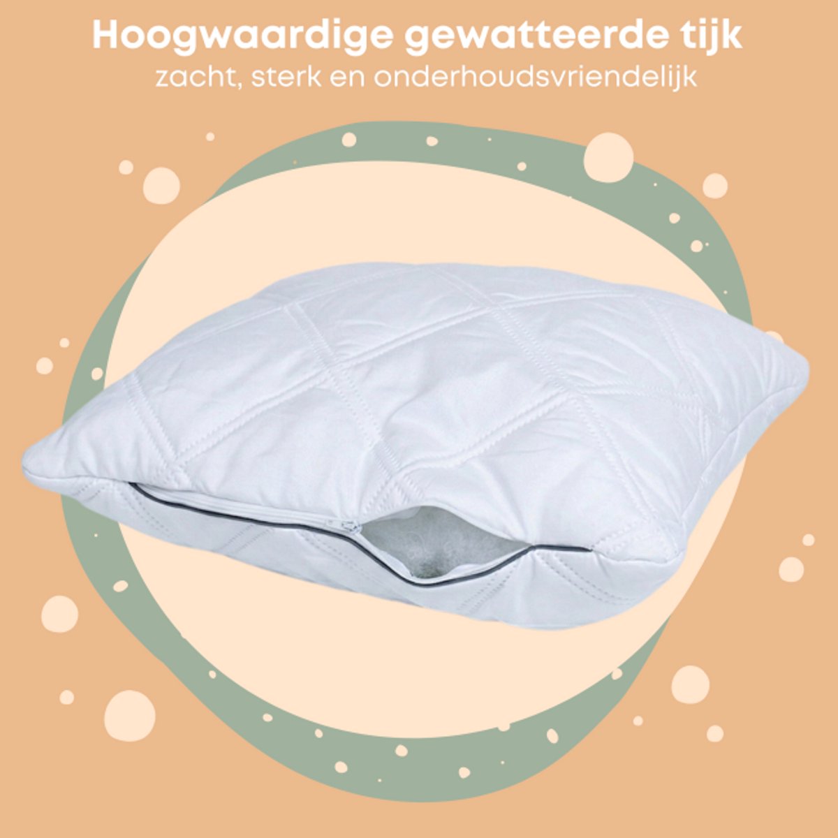 Kinder hoofdkussen - Zacht - 40x60 Kinder hoofdkussen - Zacht - 40x60