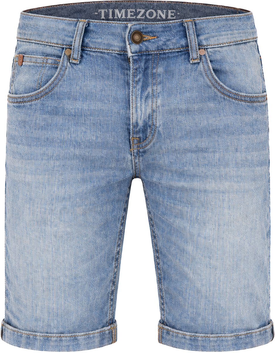 TIMEZONE Heren shorts met inzetrits normale taille Moderne stijl