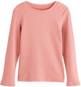 Next - Meisjes - Geribbelde top met lange mouwen - Roze
