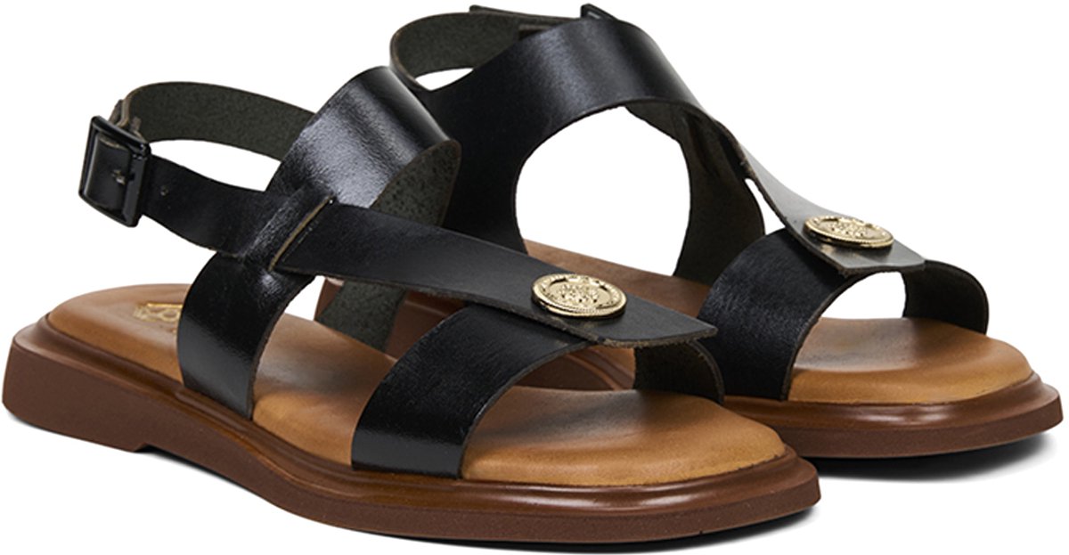 DESA Sandalen Suède Vrouwen Schoenpunt: Nez rond Zwart