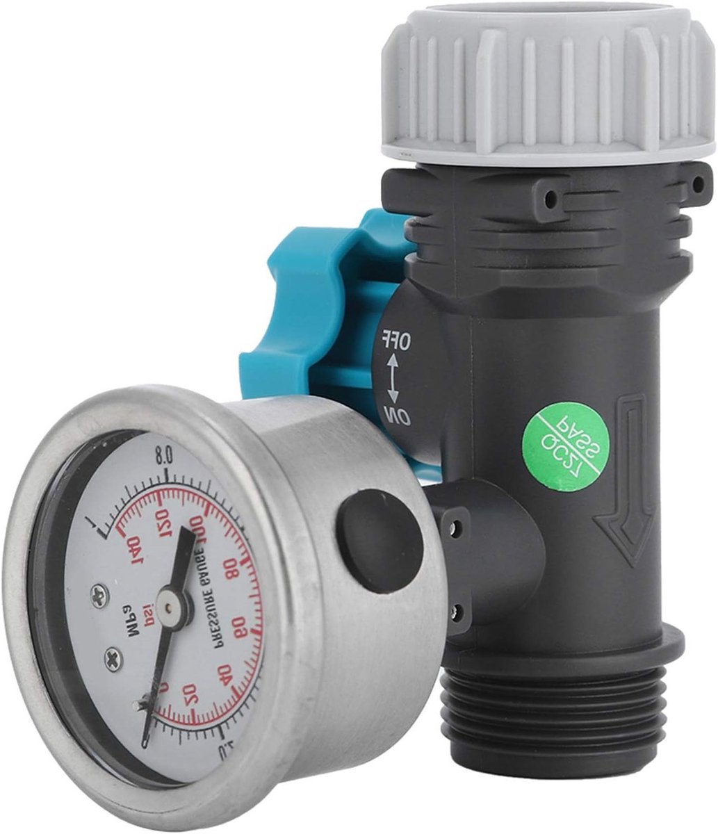 Waterdrukregelaar voor Tuin en Kassen, G3/4 Inch Waterdrukventiel, Ideaal voor Buitengebruik en Irrigatie