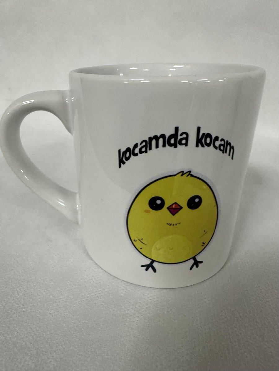 Komik yazili kupa: Kocamda kocam