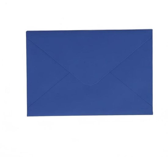 Enveloppen – Pak van 50 – Met puntklepsluiting – Post- en briefenveloppen – Eenvoudig en compact ontwerp – Geschikt voor diverse gelegenheden, kaarten, foto's, uitnodigingen, wenskaarten, enz. – 17,5 x 12,5 cm