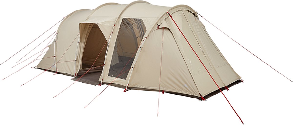 NOMAD® Dogon 4 (+2) Familietent met Porch | Bundelset | Topkwaliteit | 20,4 M2 | Ademend Doek | Extra Hoog | 4 personen – foto 8