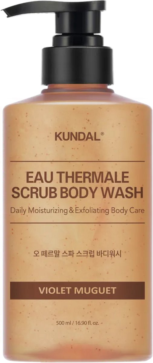 Kundal Scrub Body Wash 500ml Violet Muguet
