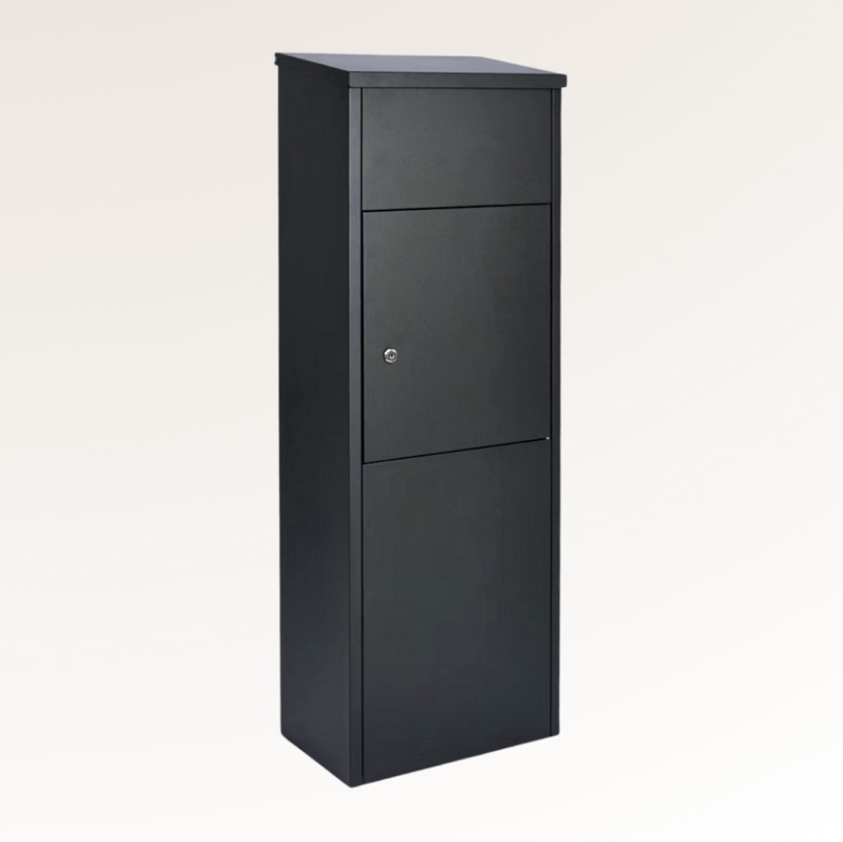 ParcelXL One - Pakketbrievenbus XXL – Grote Pakketbox voor Buiten – Brievenbus voor Pakketten en Post – Afsluitbaar – Vrijstaand of Wandmontage