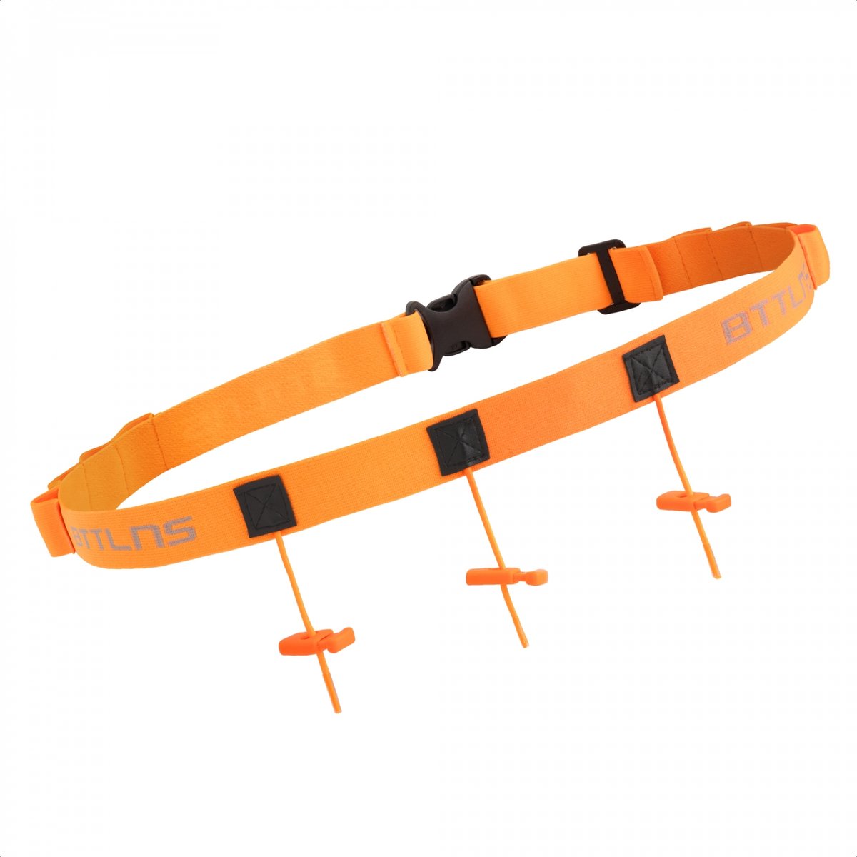 BTTLNS startnummerband - triathlon race belt - hardloopriem - hardloopband - inclusief gel vakjes - Keeper 2.0 - oranje