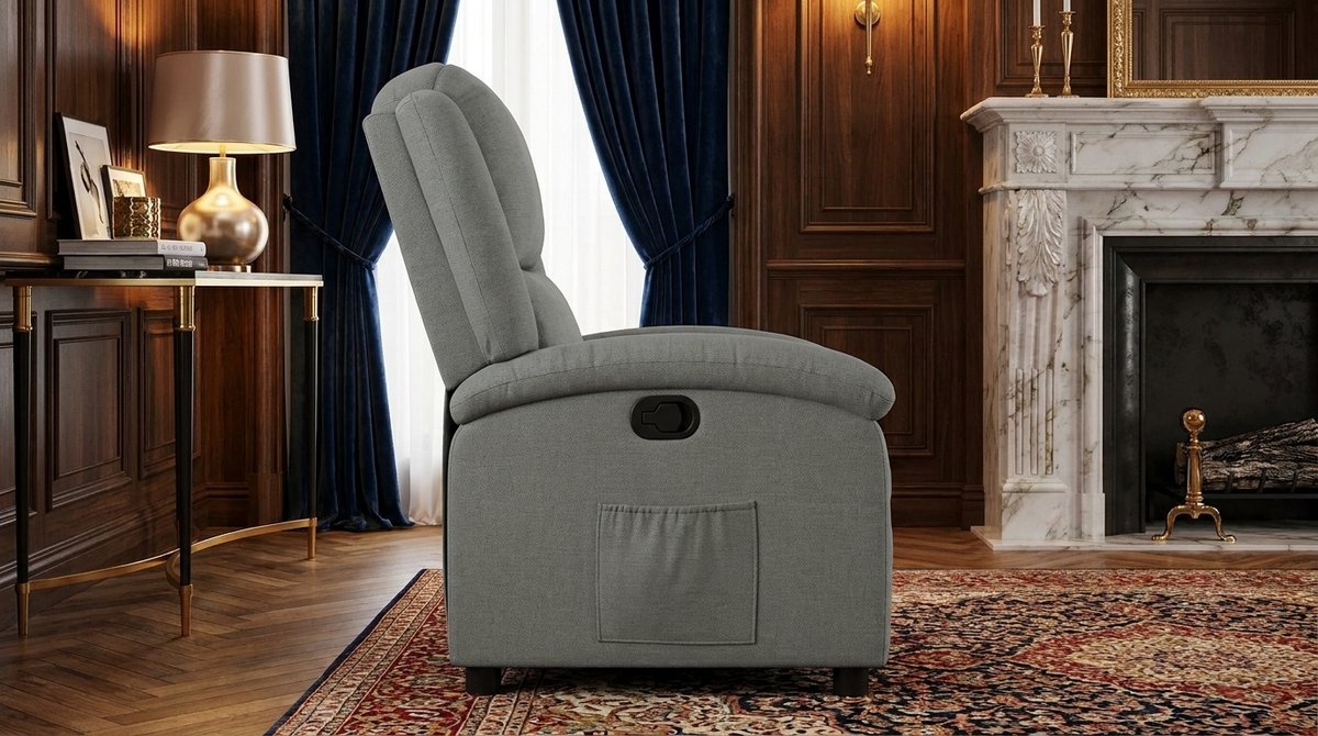 Fauteuil – Grijs – Industrohome