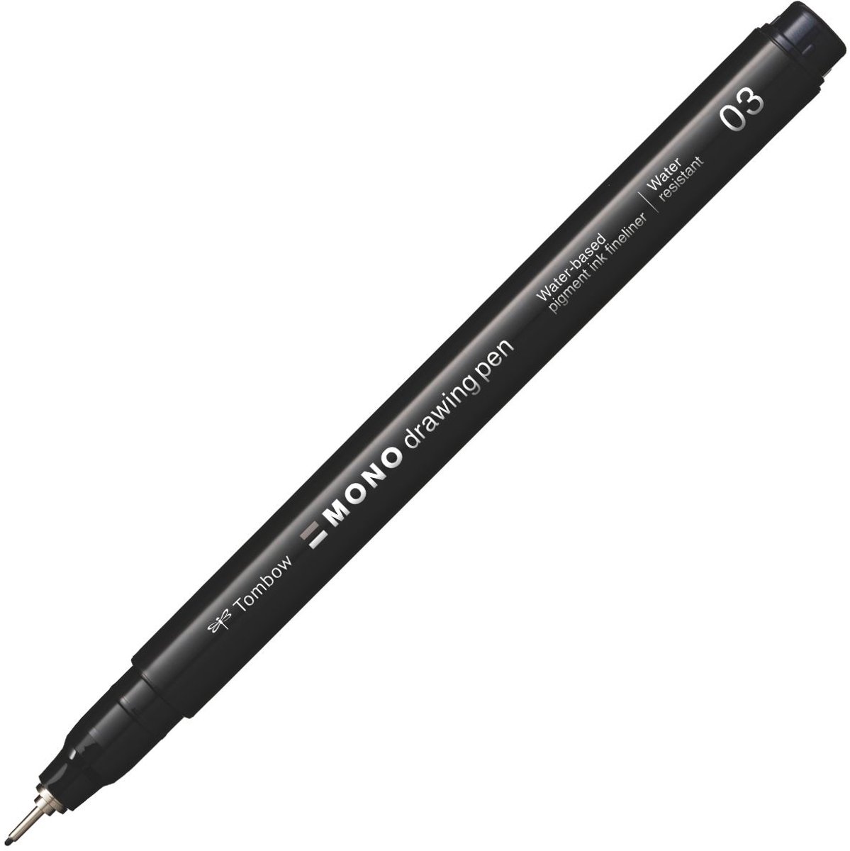 Tombow Mono Fineliner - 03 - 0.38 mm - Fijne punt - Zwart