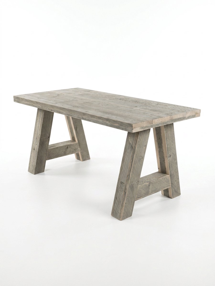 Steigerhouten tafel 'Jason'