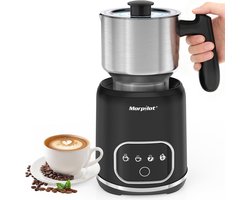 Elektrische Melkopschuimer RVS 4-in-1 Functie voor Cappuccino en Warme Melk