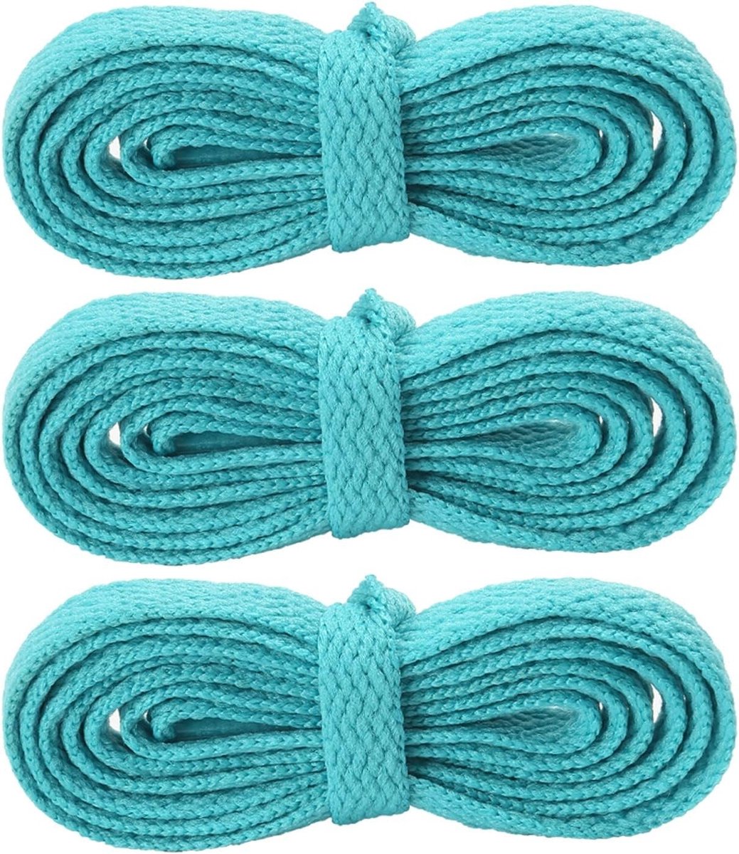 Vervangende Veters voor Casual Schoenen - Duurzame Polyester Veters in Kleurrijke Stijlen voor Wandelschoenen en Trainers