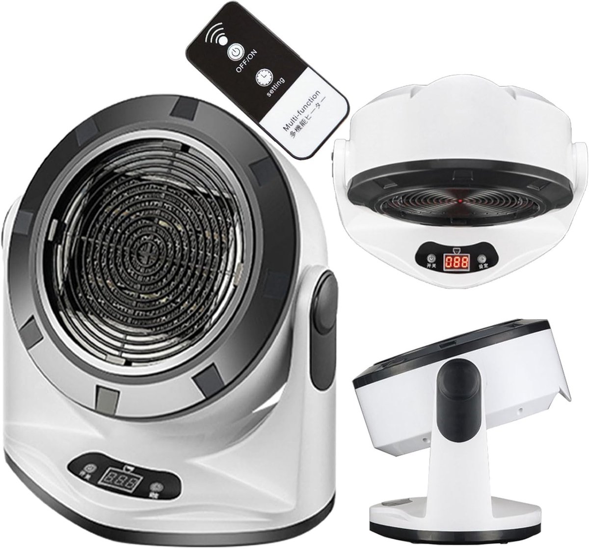 Draagbare Droger Mini Wasdroger Snelle Droogbeurt Inclusief Droogzak Compact Formaat Wit