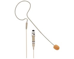 SubZero Single Ear Headset Mic, Compatible with Shure Systems, Tan