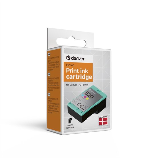 Denver PIC100 Inktcartridge – Geschikt voor MCP6010