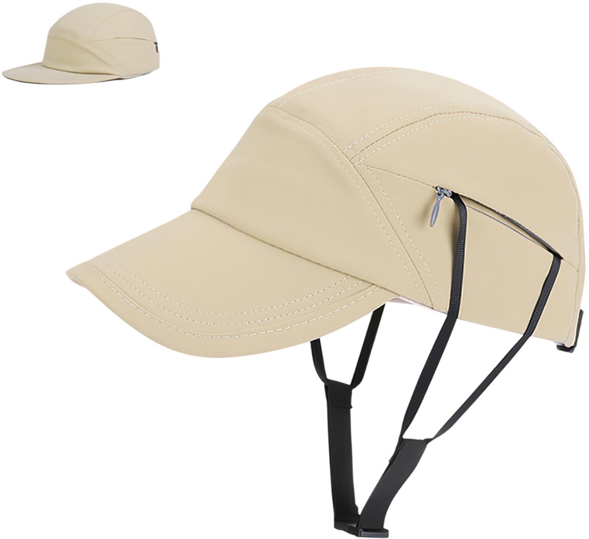 Topmelon Outdoorhoed - Hoed - Zonnehoed - baseballpet - Wielerpetje - unisex outdoor sportpet Wit