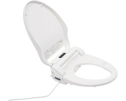 DIMICO - Bidet Toiletbril - Elektrische Toilet Seat - Verwarmde zitting - Softclose - LED nachtverlichting - WarmwaterreiniginZ