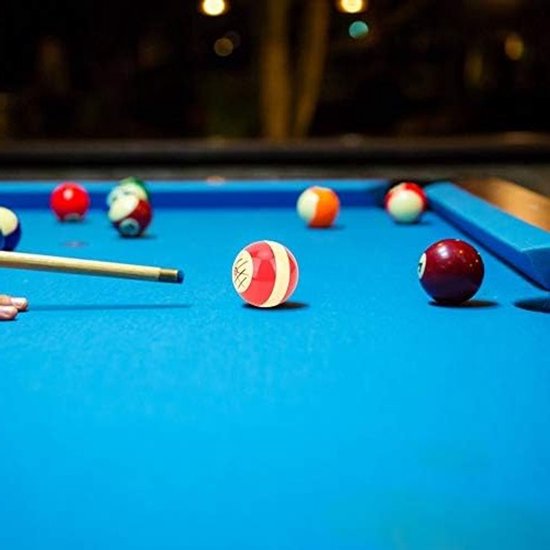 Biljartkeu Oefentraining - Draagbaar Accessoire - Slijtvast Harsmateriaal - Lichtgewicht - Geschikt voor Amerika Pool 8 Ball - Verbeter je Biljartvaardigheden - Speelbal — afbeelding 2