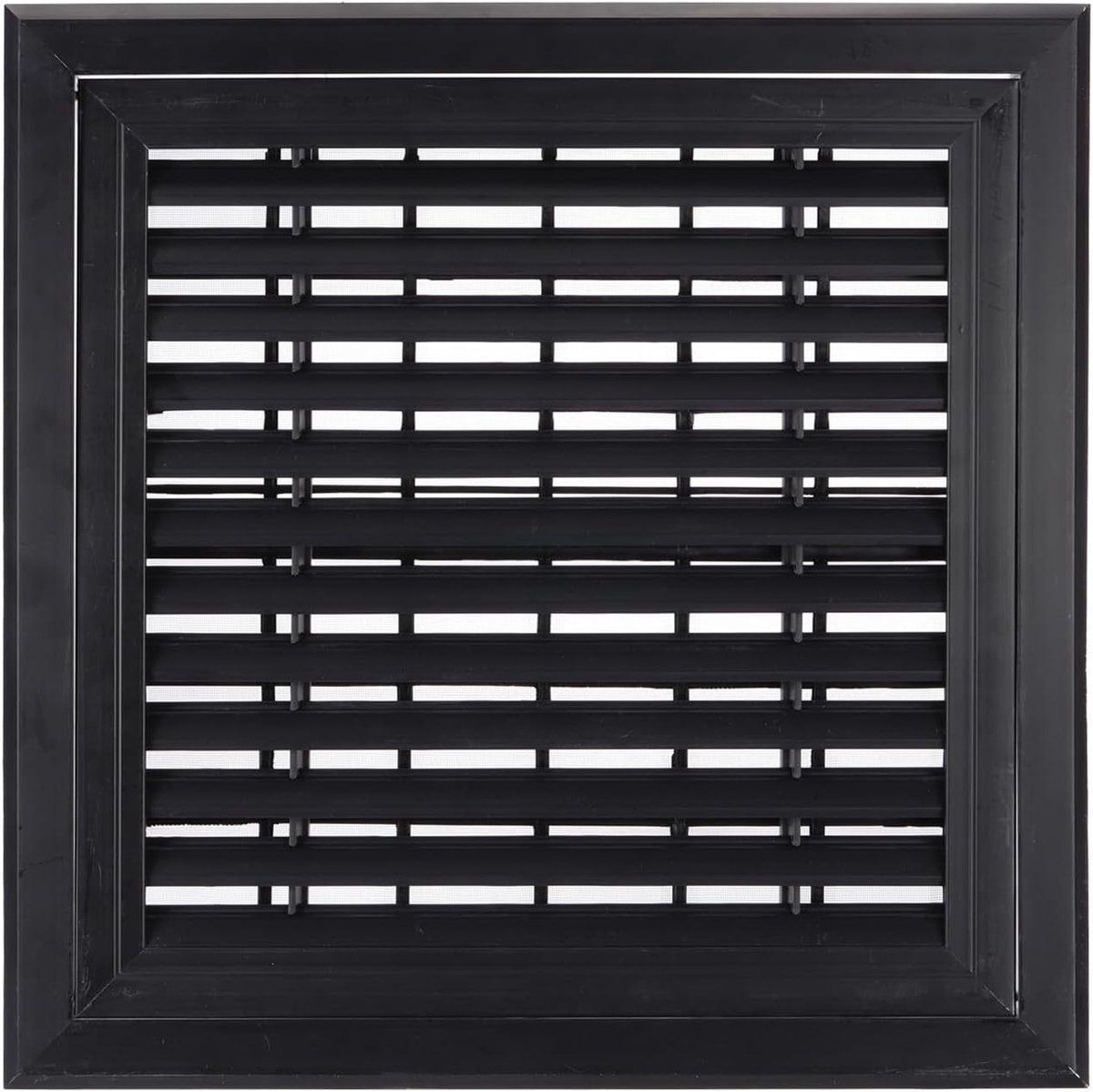 16x16 Inch Plastic Ventilatierooster voor Retourluchtventilatie met Verwijderbaar Filter en Ingebouwde Mesh Screen voor Wand- of Plafond HVAC Systemen, Ideaal voor Verbeterde Luchtcirculatie en Efficiënte Ventilatie
