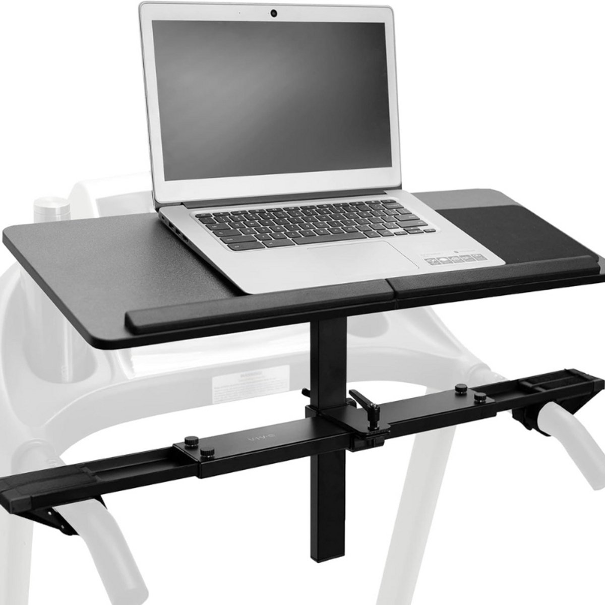 Universele Houten Laptop Loopband Bureau - Ergonomische Verstelbare Notebook Houder Voor Treadmill - Inclusief Muisplateau En Polssteun - Werkstandaard