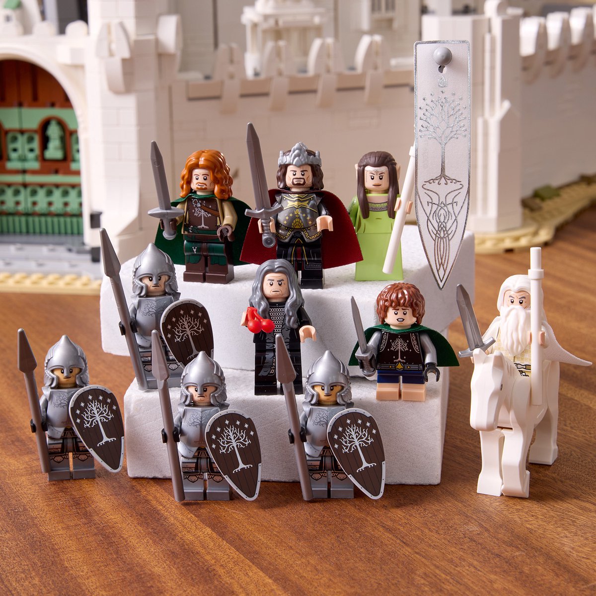 LEGO Icons The Lord of the Rings: Minas Tirith Bouwpakket voor Volwassenen - 11377 – foto 6