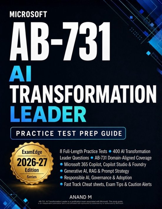 Microsoft AB-731 - AI Transformation Leader - Practice Test  ... - cover