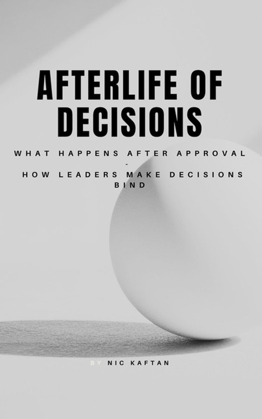 Afterlife of Decisions - cover