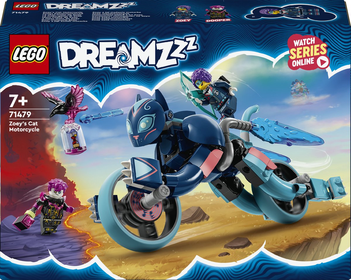LEGO DREAMZzz Zoey's kattenmotor speelgoedmotor - 71479