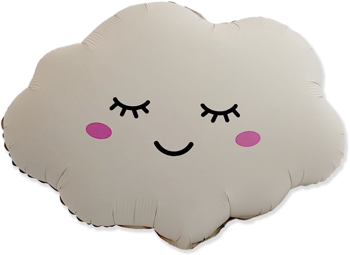 Folieballon wolk latte - cloud