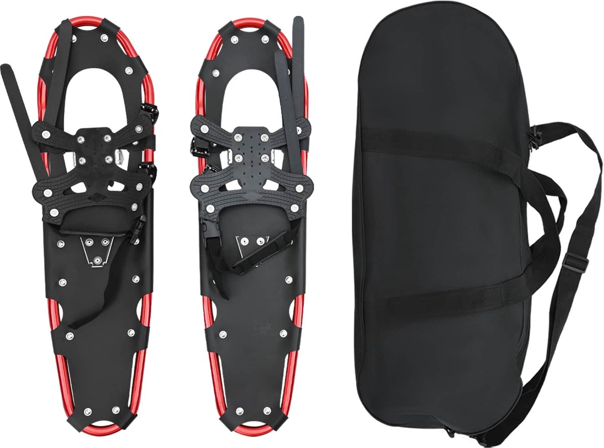 vidaXL 3 in 1 Sneeuwschoenen – en – 78 5 x 22 cm Rood