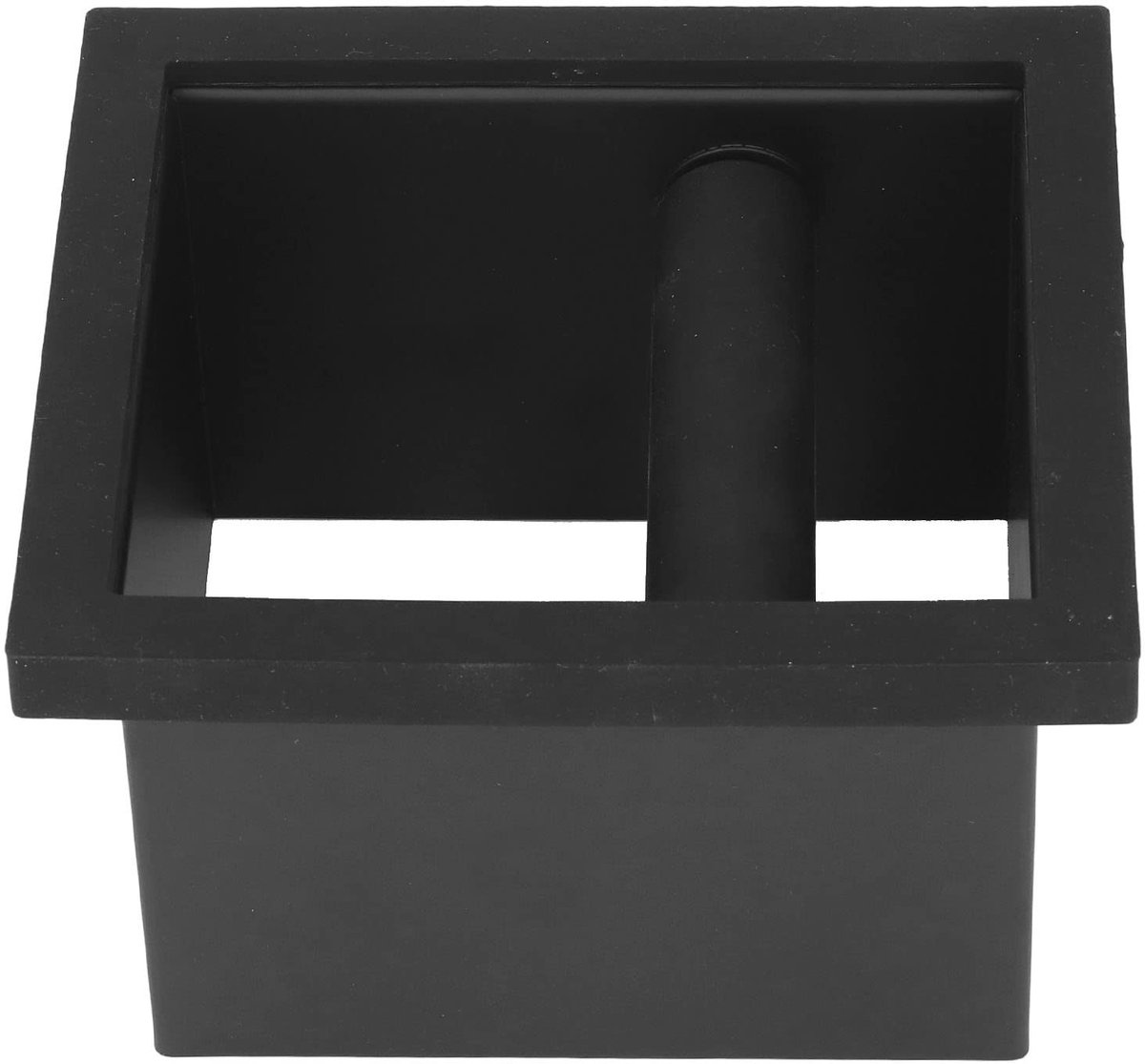 aladdien - Koffie Knock-box - Roestvrijstalen Klopbak - Compact en Ergonomisch - Koffiedikemmer - Geschikt voor Huizen en Cafés - 19 x 18 x 13 cm