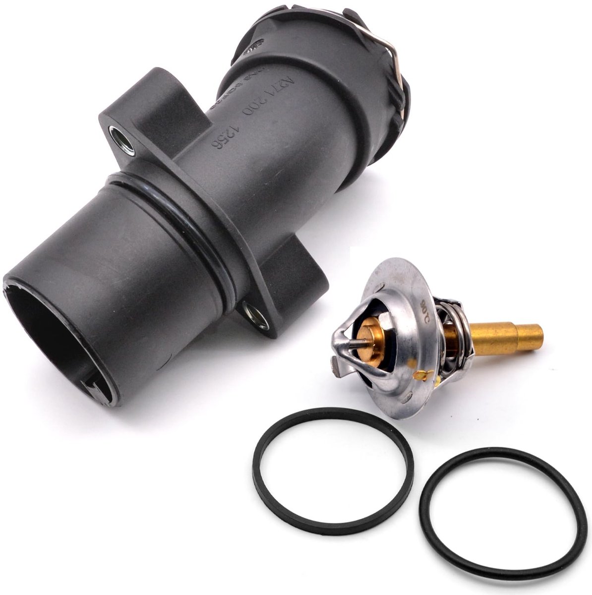 Thermostaat met Flens voor Mercedes-Benz C-Klasse W203 W204 E-Klasse W211 SLK R171 Sprinter 906